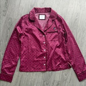 Abercrombie & Fitch Pink Pajama Top